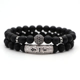 Elegant onyx bracelet Silver nz