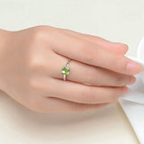 Elegant peridot ring nz