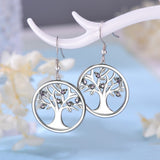 Elegant tree of life earrings nz