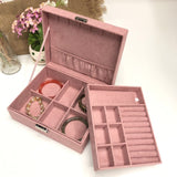 Elegant Velvet Accessory Case Pink nz