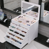 Elegant White Wooden Jewellery Box nz
