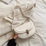 Elegant women’s leather waist bag Beige nz