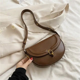 Elegant women’s leather waist bag Dark brown nz
