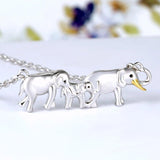 Elephant Family Pendant nz