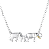 Elephant Family Pendant nz