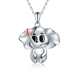 Elephant heart necklace 35 cm nz