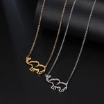 Elephant necklace stainless steel nz