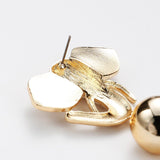 Elephant pearl earrings nz