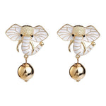 Elephant pearl earrings nz