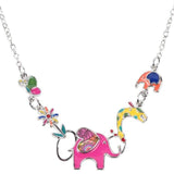 Elephant pendant nature inspired Multicoloured nz