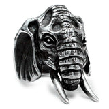 Elephant signet ring nz
