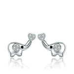 Elephant stud earrings nz
