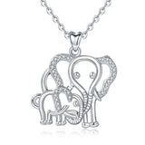 Elephant women’s necklace 45 cm nz