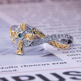 Emerald religious ring nz