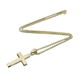 Engraved cross necklace nz