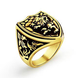 Epic gold lion ring nz