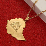 Ethiopian Lion Gold Necklace nz