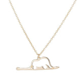Ethnic elephant necklace Gold nz