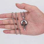 Exclamation Mark Skull Necklace nz