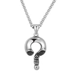 Exclamation Mark Skull Necklace nz