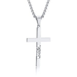 Faith Cross Necklace Silver nz
