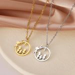 Family cross necklace Silver nz