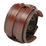 Fashion Brown leather bracelet nz