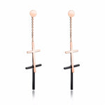 Fashion cross drop earrings nz