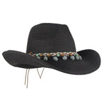 Fashionable Cowgirl hat Black nz