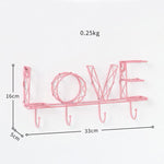 Fashionable Key holder LOVE pink nz