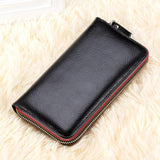 Faux Leather Wallet Black nz