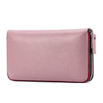 Faux Leather Wallet Pink nz