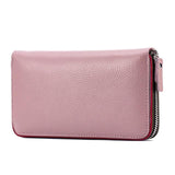 Faux Leather Wallet Pink nz
