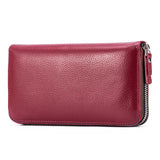 Faux Leather Wallet Red nz