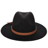 Felt hat fedora Black / 56 58CM nz