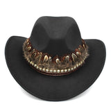 Felt hat with feathers nz