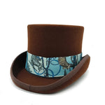 Felt top hat Brown 2 / S (54 55cm) nz