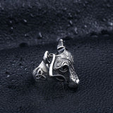Fenrir Wolf Head Ring nz