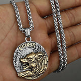 Fenrir Wolf Pendant nz