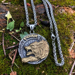 Fenrir Wolf Pendant nz