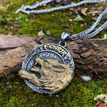 Fenrir Wolf Pendant nz