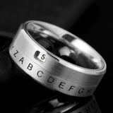 Fidget alphabet ring nz