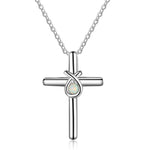 Fish cross necklace nz