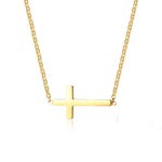 Flat cross necklace nz