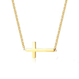 Flat cross necklace nz