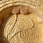 Flat straw hat nz