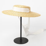 Flat straw hat nz