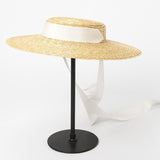 Flat straw hat nz