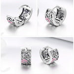 Floral clip on earrings nz