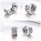 Floral clip on earrings nz